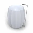 Wolnostojący zlew nowoczesny design Cactus, wykonane we Włoszech Viadurini