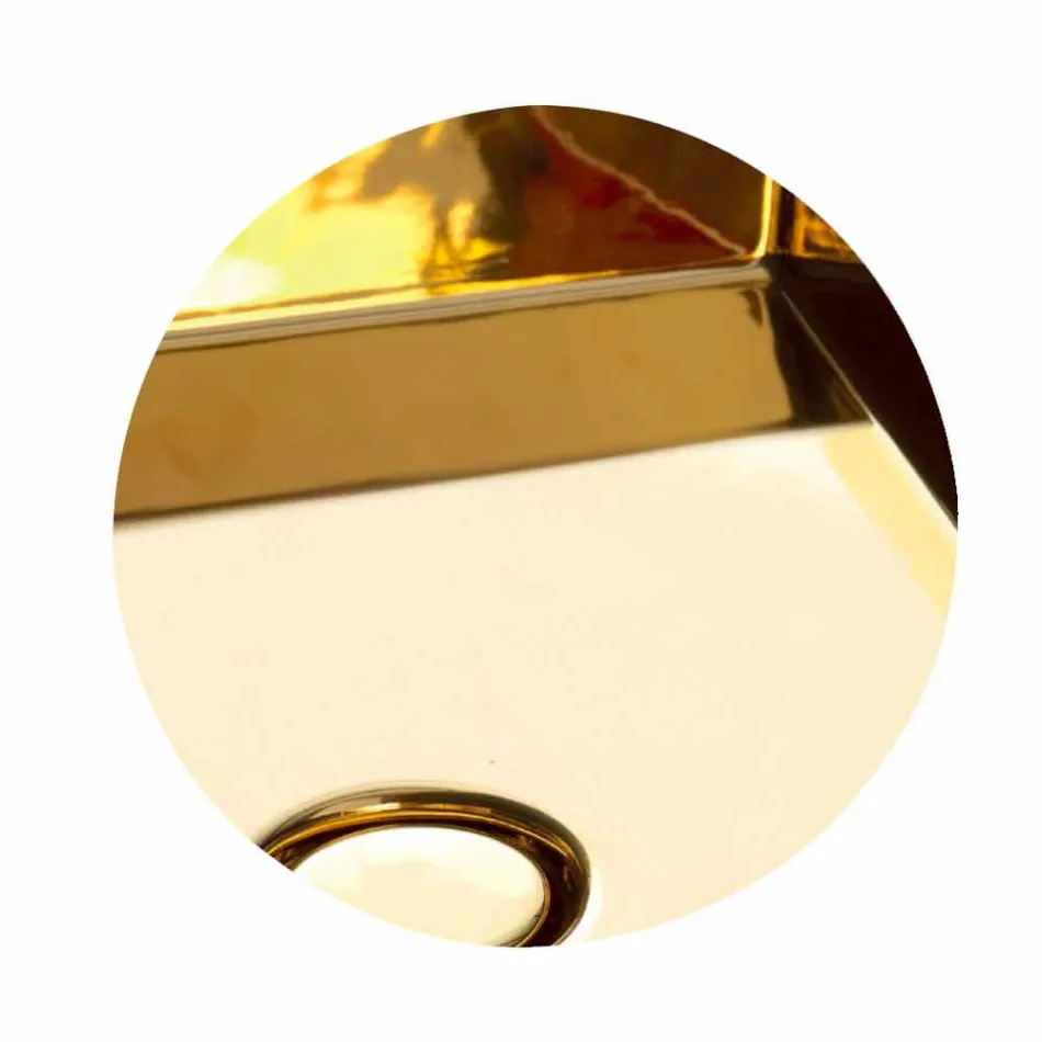 Nowoczesna wolnostojąca ceramiczna umywalka Gais wykonana we Włoszech Viadurini