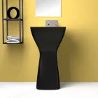 Nowoczesna ceramiczna umywalka wolnostojąca wykonana we Włoszech, Firmino Viadurini