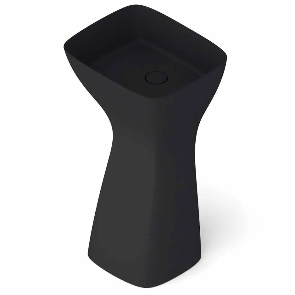 Nowoczesna ceramiczna umywalka wolnostojąca wykonana we Włoszech, Firmino Viadurini