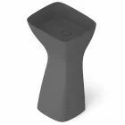 Nowoczesna ceramiczna umywalka wolnostojąca wykonana we Włoszech, Firmino Viadurini