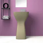 Nowoczesna ceramiczna umywalka wolnostojąca wykonana we Włoszech, Firmino Viadurini