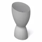 Nowoczesna wolnostojąca ceramiczna umywalka wykonana we Włoszech, Basile Viadurini