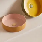 Umywalka z kamionki porcelanowej o różnych wykończeniach Made in Italy - Koperta Viadurini