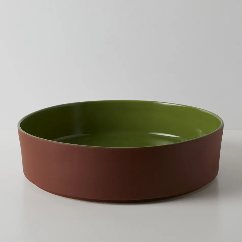 Umywalka z kamionki porcelanowej o różnych wykończeniach Made in Italy - Koperta Viadurini