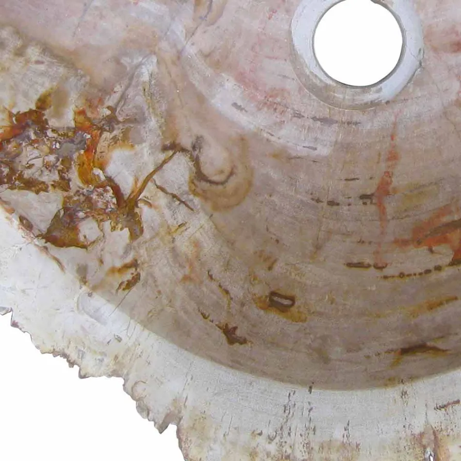 Drewno zlewozmywak Fossil blat Goa jednoelementowy Viadurini