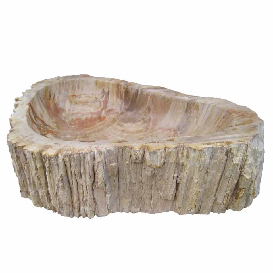 Drewno zlewozmywak Fossil blat Goa jednoelementowy Viadurini