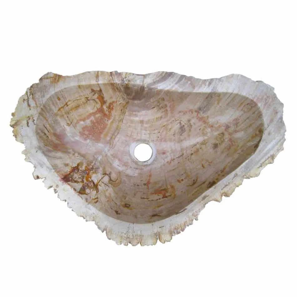 Drewno zlewozmywak Fossil blat Goa jednoelementowy Viadurini