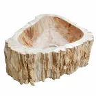 Drewno zlewozmywak Fossil blat Goa jednoelementowy Viadurini