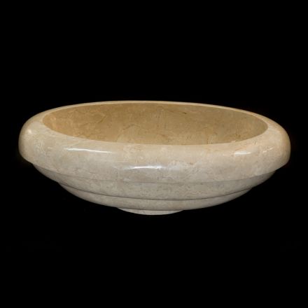 Umywalka nablatowa z marmuru Tito, unikalny egzemplarz Viadurini