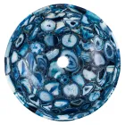 Umywalka nablatowa Sasha z kamienia agatowego unikatowe, ręcznie robione Viadurini