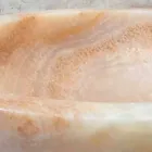 Umywalka z naturalnego kamienia Ana projektowana ręcznie Viadurini