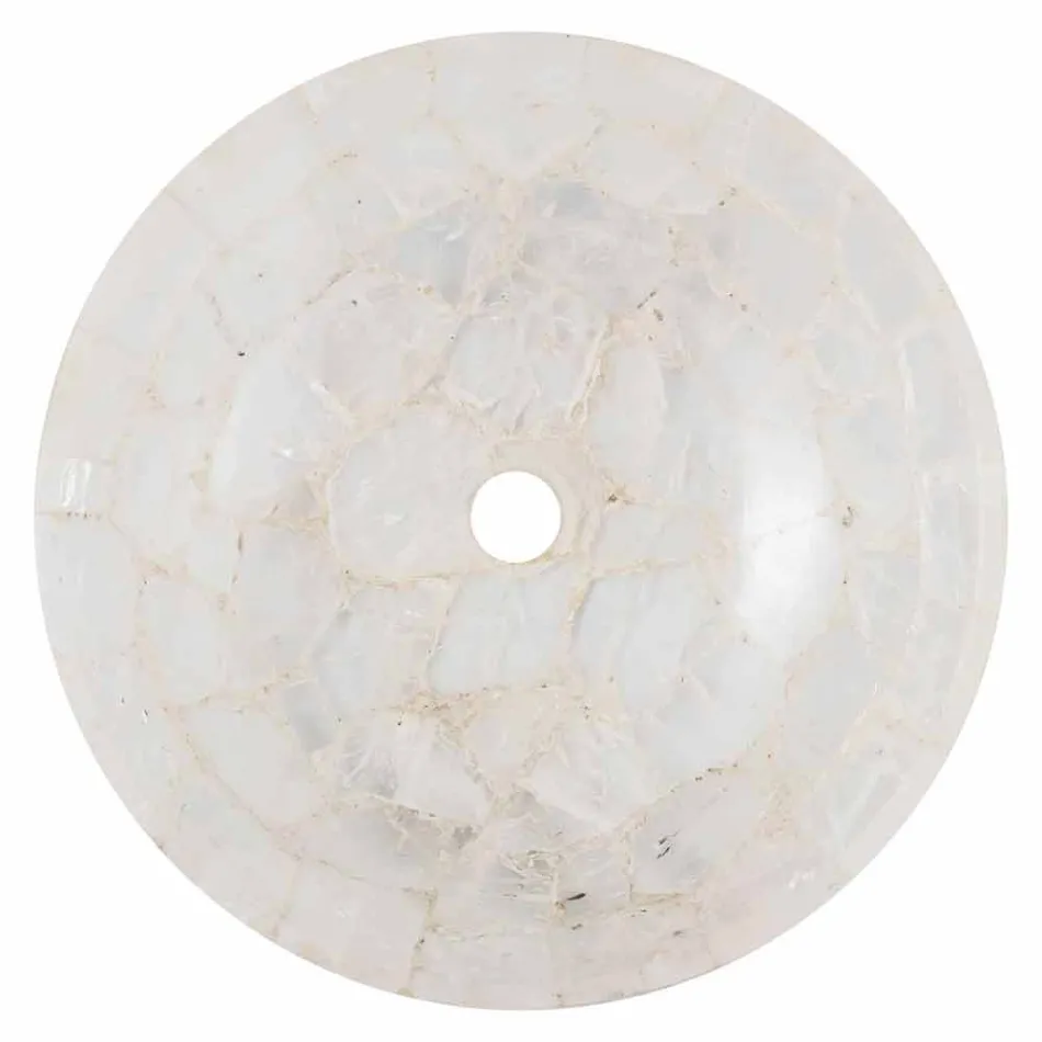 Zlewozmywak kamienny nablatowy - Baceno Viadurini