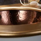 Wbudowana umywalka z szamotowej gliny z 3 wykończeniami Made in Italy - Erioli Viadurini