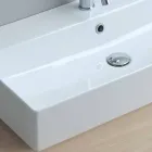 Umywalka z jednym otworem do podparcia lub ściany w Coliviata Colivi Ceramic Viadurini