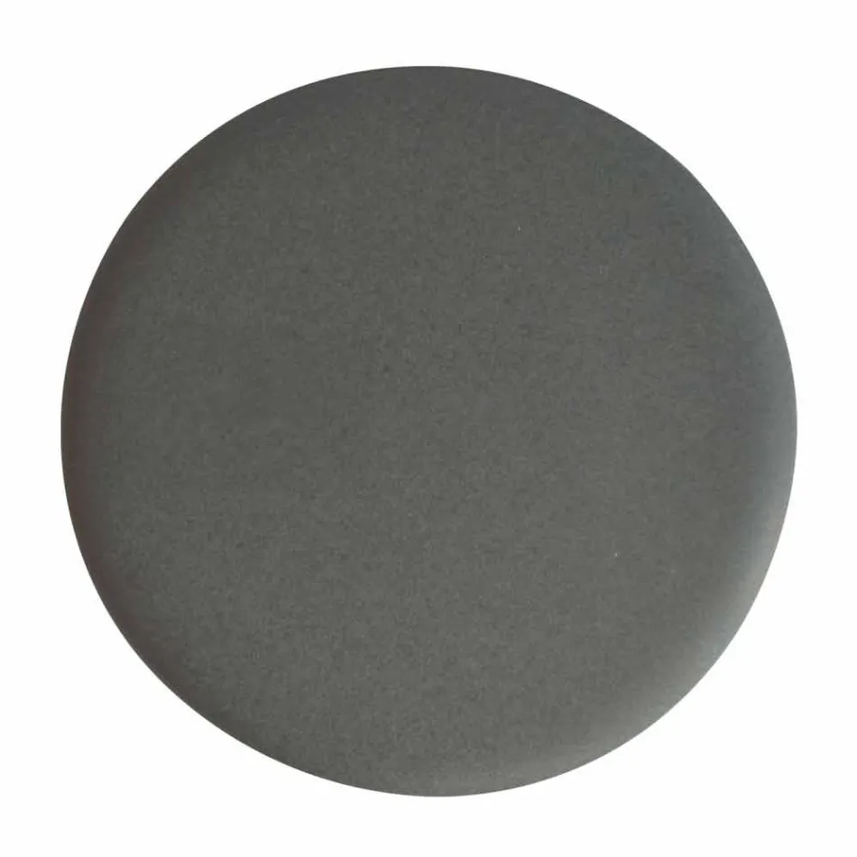 Nowoczesna okrągła umywalka z blatem ceramicznym Star Round 40 cm Viadurini