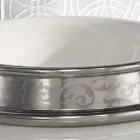 Umywalka częściowo wpuszczana w różnych wykończeniach z szamotowej gliny Made in Italy - Erasmo Viadurini