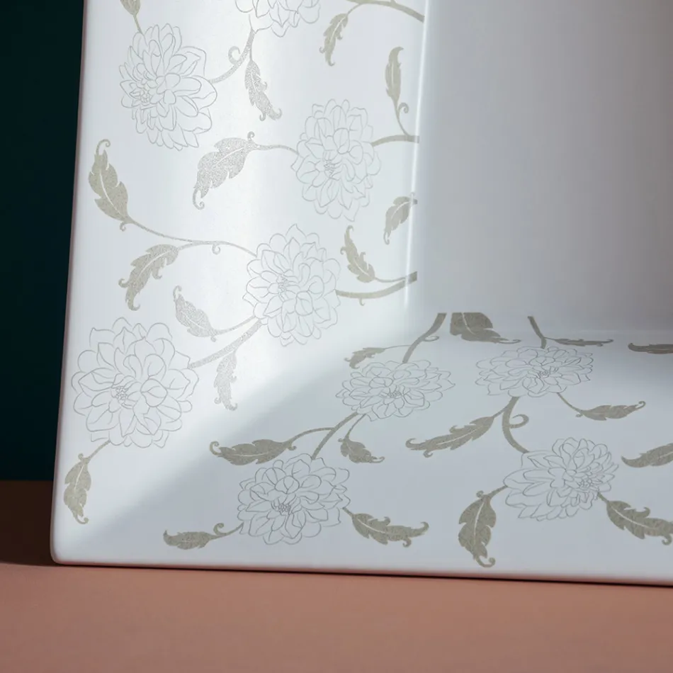 Umywalka częściowo wpuszczana z szamotowej gliny o różnych wykończeniach Made in Italy - Ultima Viadurini