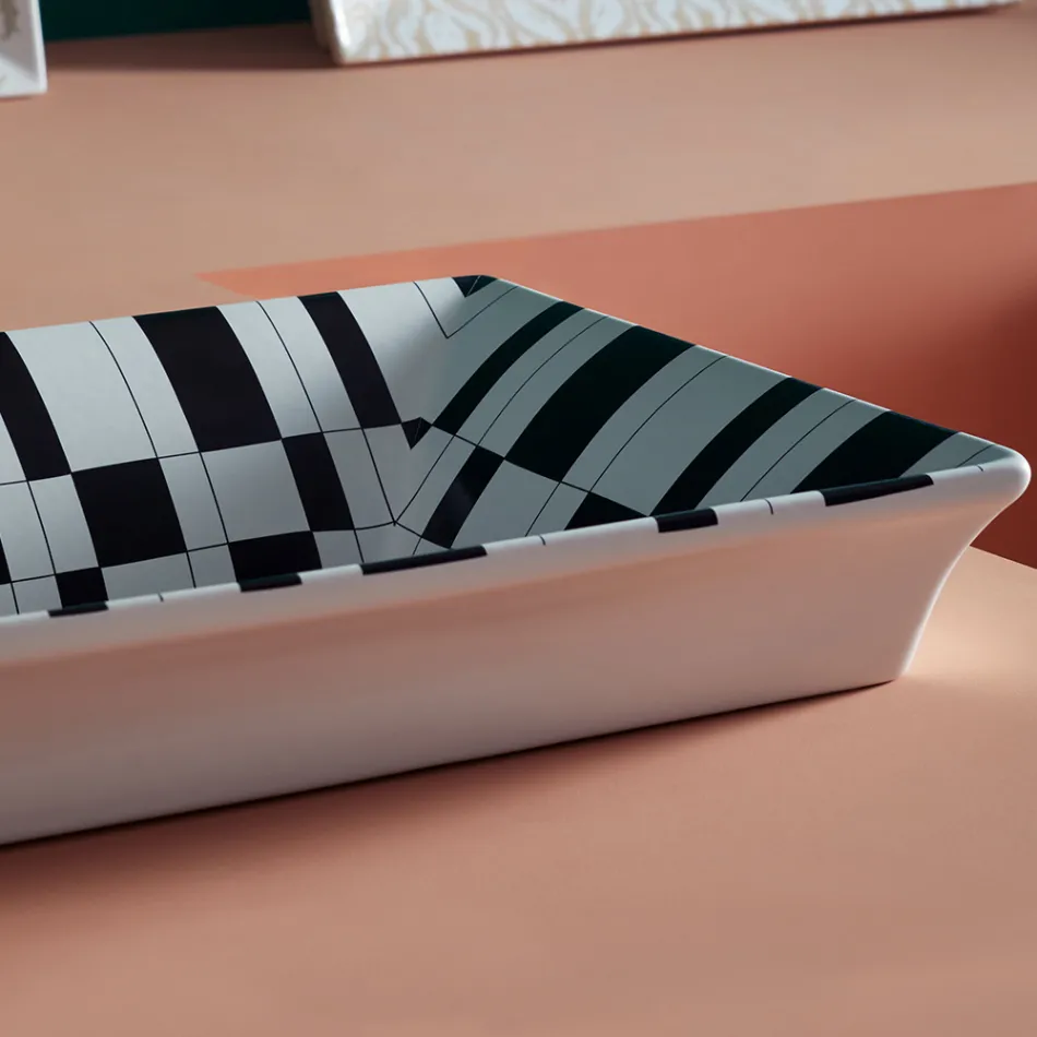 Umywalka częściowo wpuszczana z szamotowej gliny o różnych wykończeniach Made in Italy - Ultima Viadurini