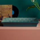 Umywalka częściowo wpuszczana z szamotowej gliny o różnych wykończeniach Made in Italy - Ultima Viadurini