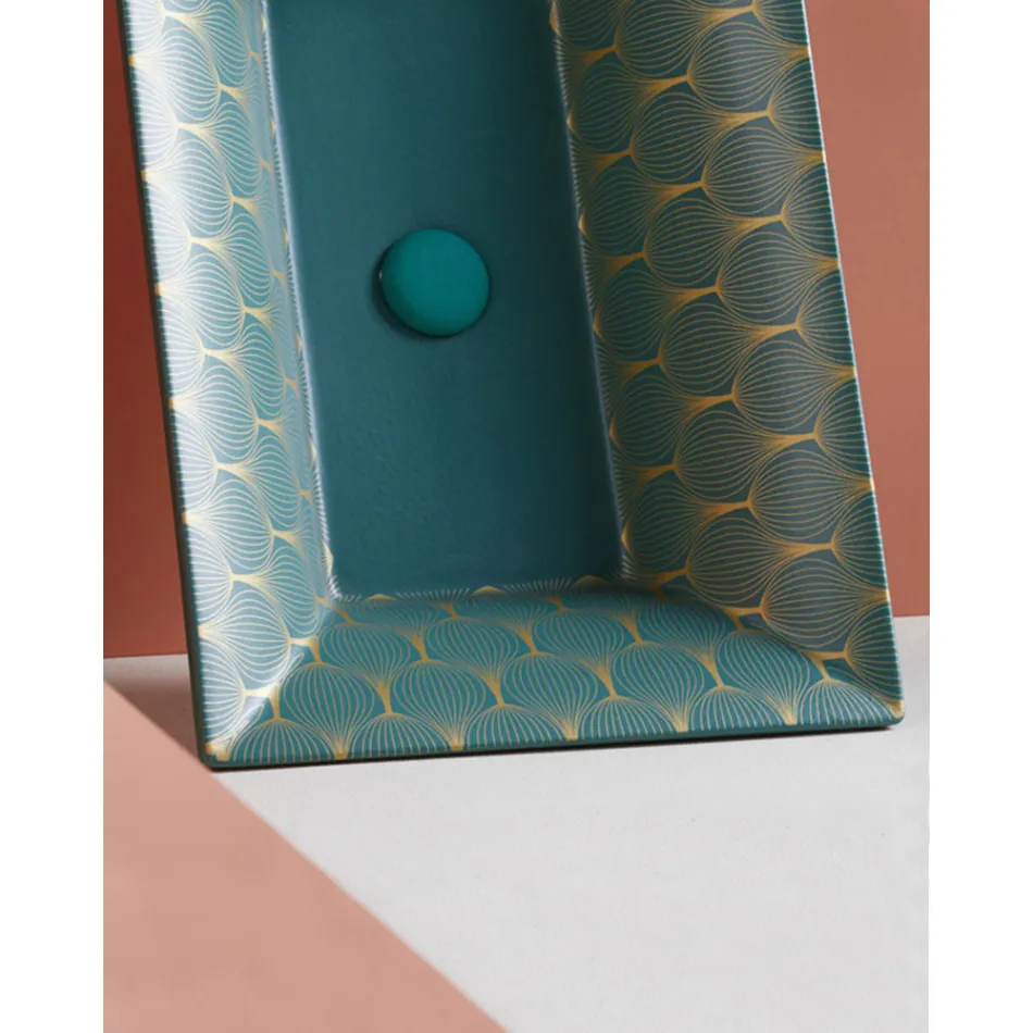 Umywalka częściowo wpuszczana z szamotowej gliny o różnych wykończeniach Made in Italy - Ultima Viadurini