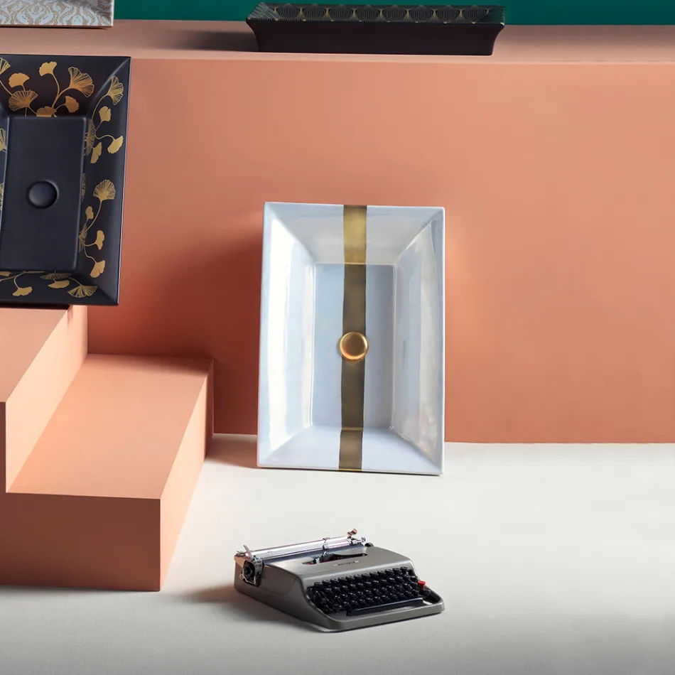 Umywalka częściowo wpuszczana z szamotowej gliny o różnych wykończeniach Made in Italy - Ultima Viadurini