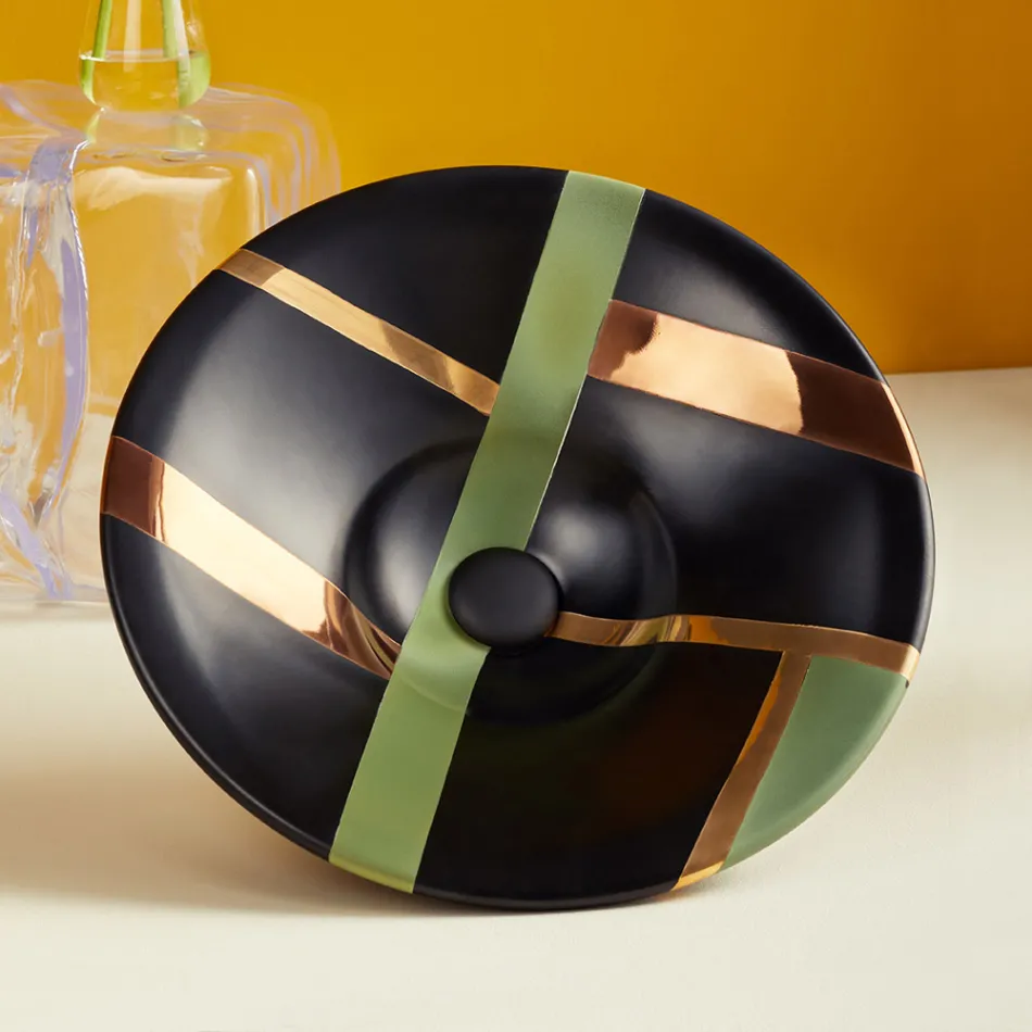 Umywalka częściowo wpuszczana z najwyższej jakości francuskiej porcelany - Pausa Viadurini