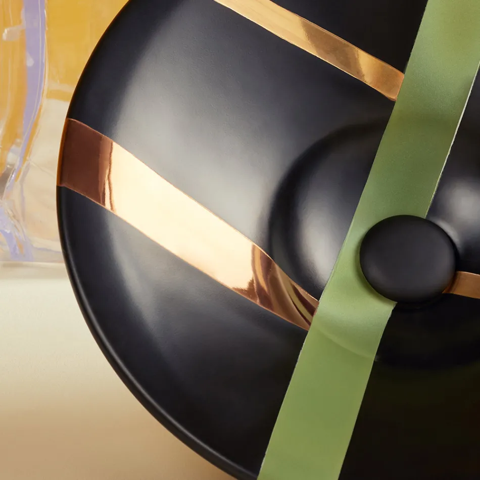 Umywalka częściowo wpuszczana z najwyższej jakości francuskiej porcelany - Pausa Viadurini