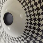 Umywalka częściowo wpuszczana z najwyższej jakości francuskiej porcelany - Pausa Viadurini