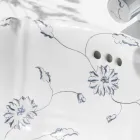 Okrągła umywalka wpuszczana w klasycznej porcelanie wyprodukowanej we Włoszech, Santiago Viadurini