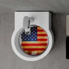 Umywalka / zawieszenie wykonane z blatu we Włoszech Tor Viadurini