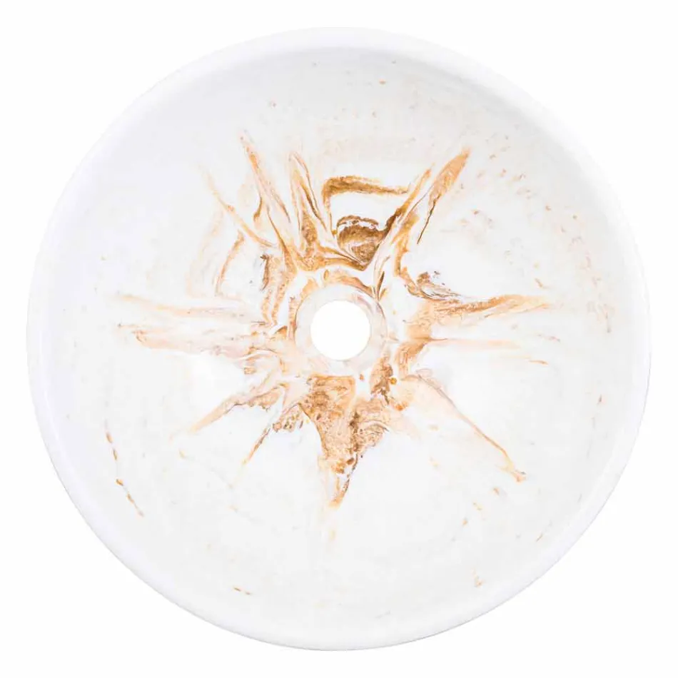 Wsparcie projektu Umywalka ze złotej żywicy - Dogliola Viadurini