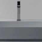 Wolnostojący lub zawieszony zlewozmywak ceramiczny L 90cm wykonany we Włoszech, Gais Viadurini