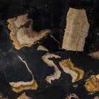 Umywalka nablatowa wykonana ręcznie z kamienia rzecznego, Palizzi Viadurini