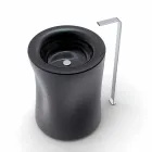 Nowoczesna umywalka wolnostojąca z kolumną produkowaną we Włoszech, w Syracuse Viadurini