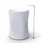 Nowoczesna umywalka wolnostojąca z kolumną produkowaną we Włoszech, w Syracuse Viadurini