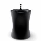 Nowoczesna umywalka wolnostojąca z kolumną produkowaną we Włoszech, w Syracuse Viadurini