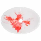 Nowoczesny zlew z żywicy białej - Marcedusa Viadurini