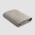 Podwójne prześcieradło z czarnym lnem, masłem lub starą kredą – Fiumano Viadurini