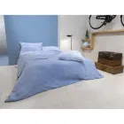 Podwójne prześcieradło z luksusowej kolorowej bielizny wyprodukowanej we Włoszech - Fiumano Viadurini