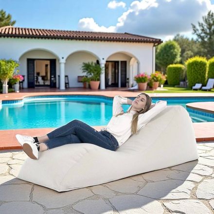 Łóżeczko dziecięce Maestrale do salonu w kolorze lnianym w kolorze białym Viadurini