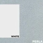 Zewnętrzny podwójny solarium z aluminium i płótna - Gioacchino Viadurini