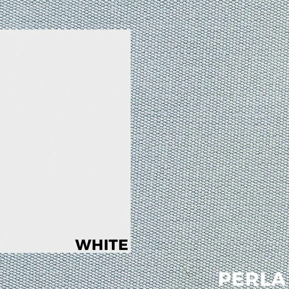 Zewnętrzny podwójny solarium z aluminium i płótna - Gioacchino Viadurini