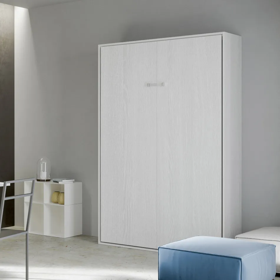 Łóżko Queen Size z pionowym składaniem w różnych wykończeniach - Magicompare Viadurini