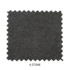 Pełnowymiarowe łóżko z wyściełanym zagłówkiem i nóżkami Made in Italy - Aaron Viadurini