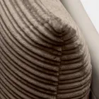 Łóżko podwójne 160x190 z 2 miękkimi poduszkami w zagłówku - Tramonti Viadurini