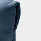 Łóżko podwójne 160x190 z poduszkami otulającymi cały zagłówek - Charme Viadurini