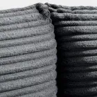 Łóżko podwójne 160x190 z wypełnieniem w kształcie poduszki - Brezze Viadurini