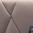 Łóżko podwójne 160x190 z pikowaniem geometrycznym - Ciottolino Viadurini