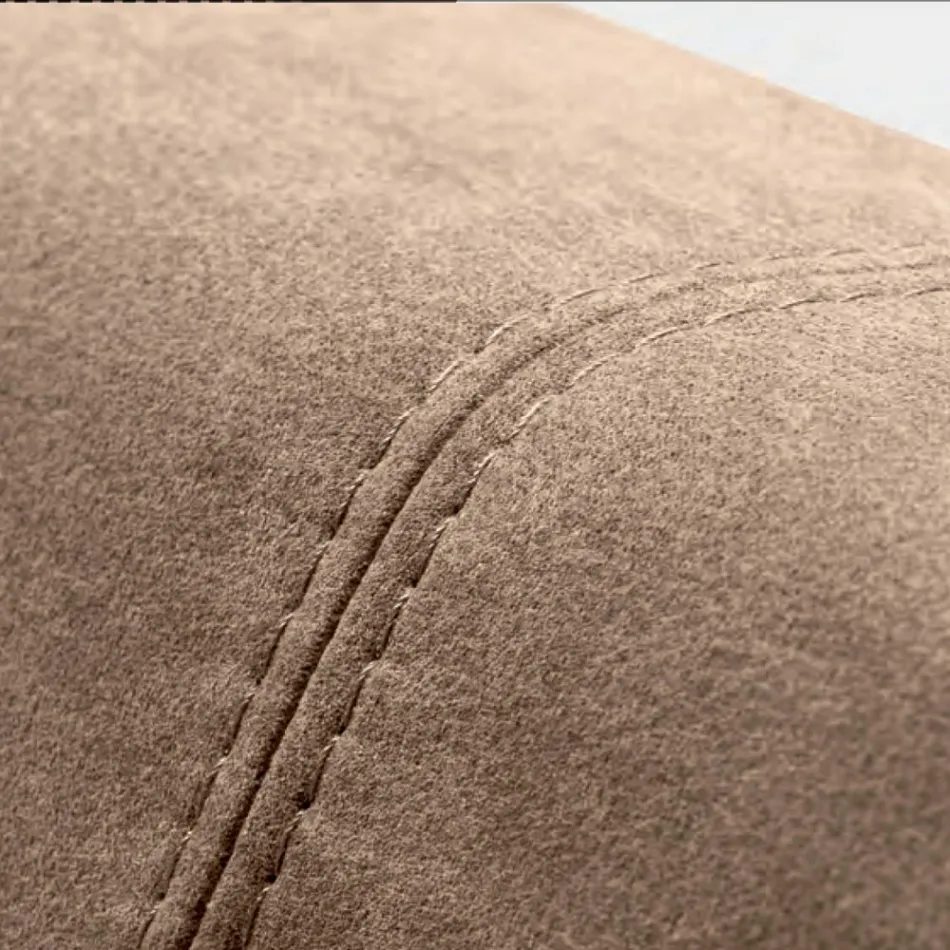 Łóżko podwójne 160x190 z zakrzywionym wezgłowiem i istotną grubością - Magie Viadurini